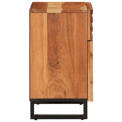 Bedside Cabinet 50x34x60 cm Solid Wood Acacia