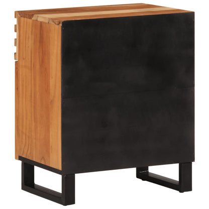 Bedside Cabinet 50x34x60 cm Solid Wood Acacia