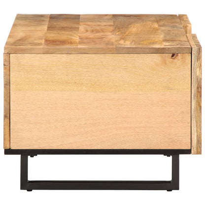 Coffee Table 100x55x40 cm Solid Wood Rough Mango