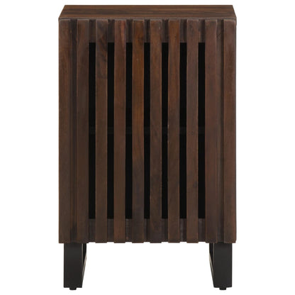 Bathroom Cabinet Brown 38x34x58 cm Solid Wood Mango