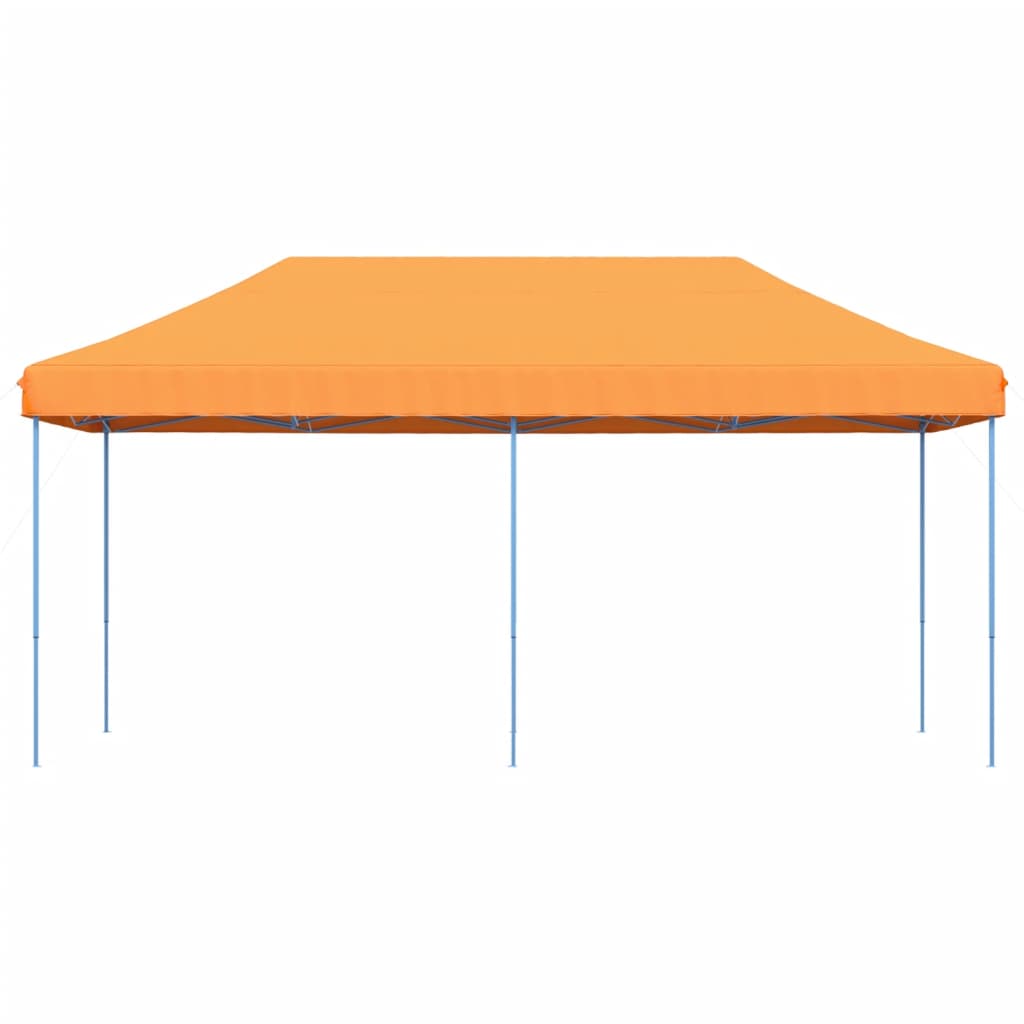 Foldable Party Tent Pop-Up Orange 580x292x315 cm