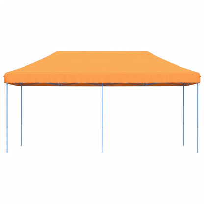 Foldable Party Tent Pop-Up Orange 580x292x315 cm