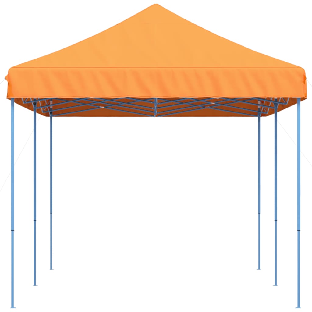 Foldable Party Tent Pop-Up Orange 580x292x315 cm