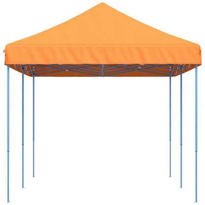 Foldable Party Tent Pop-Up Orange 580x292x315 cm