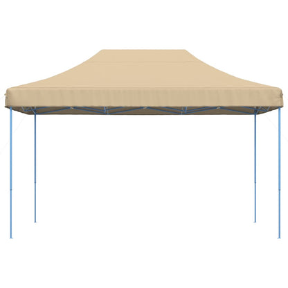 Foldable Party Tent Pop-Up Beige 440x292x315 cm