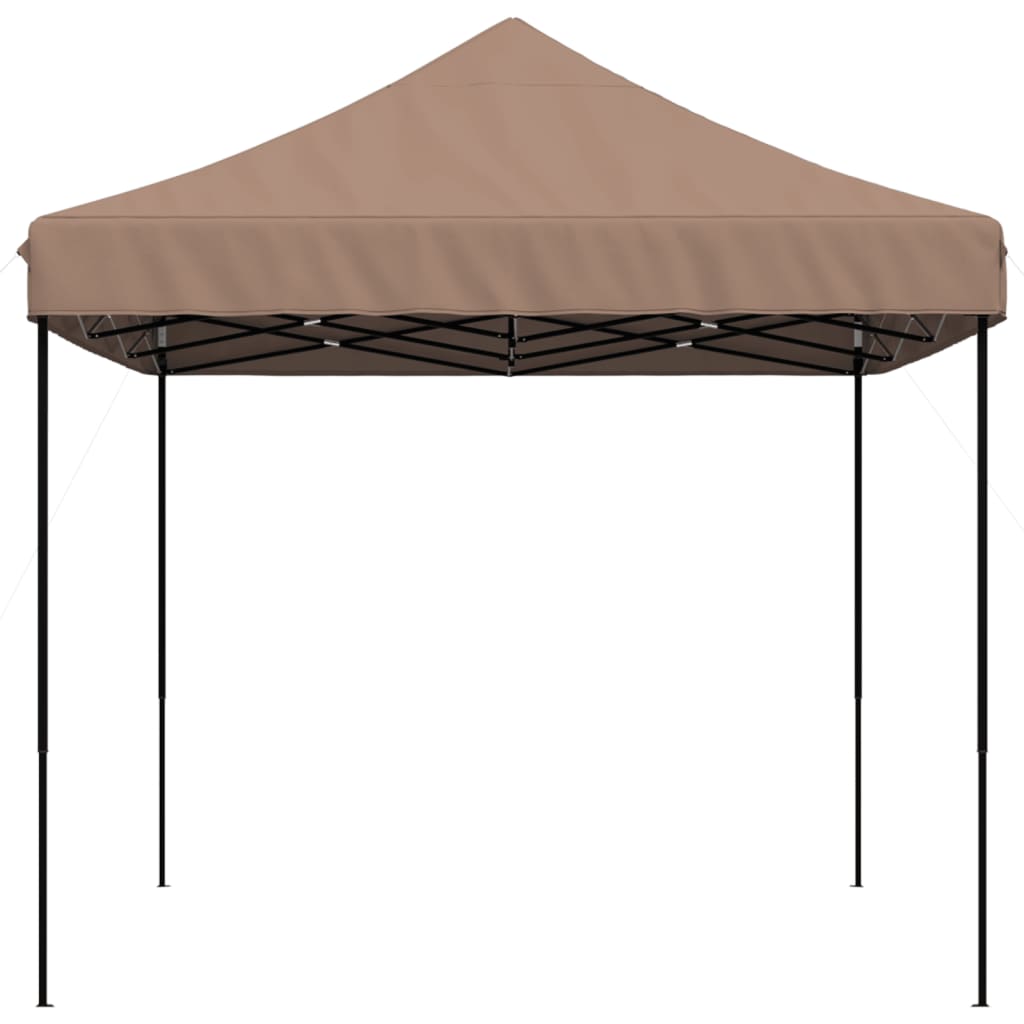 Foldable Party Tent Pop-Up Brown 440x292x315 cm