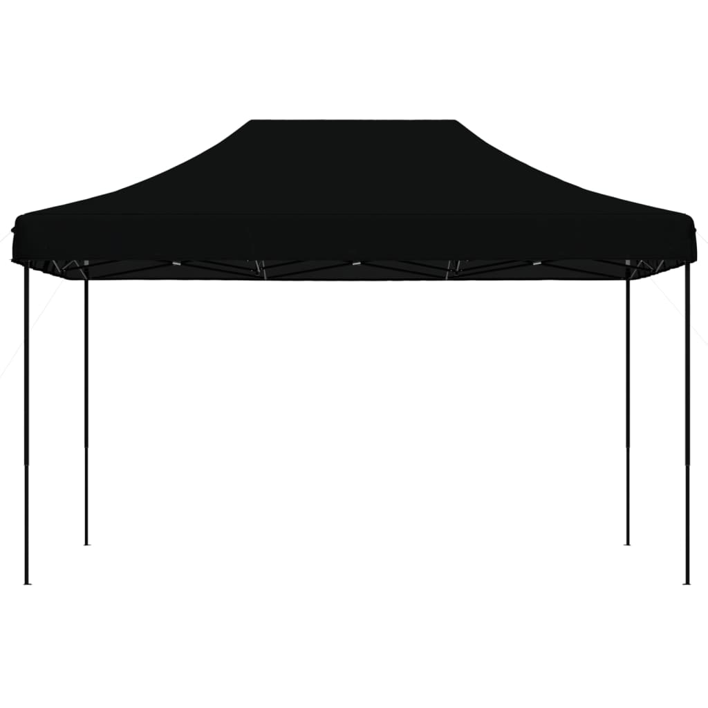 Foldable Party Tent Pop-Up Black 440x292x315 cm