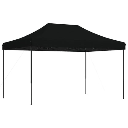 Foldable Party Tent Pop-Up Black 440x292x315 cm