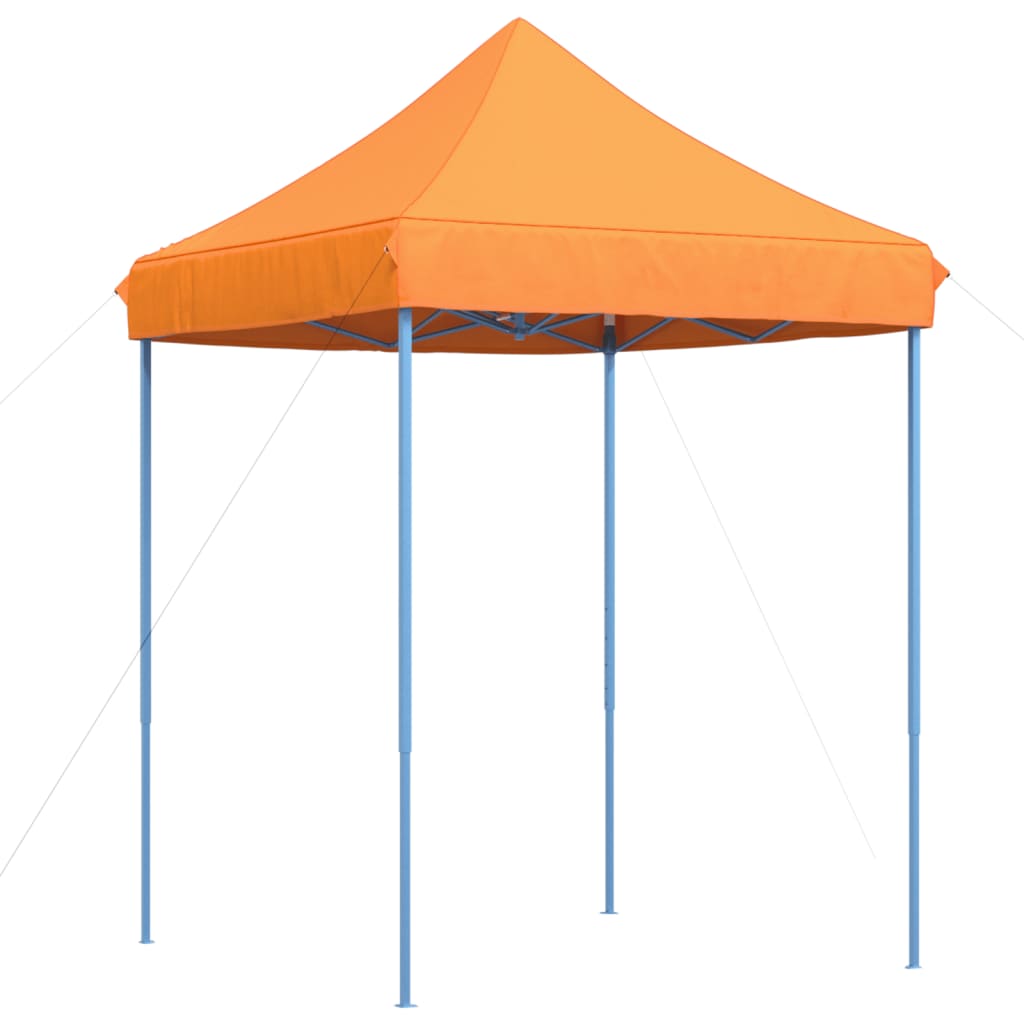 Foldable Party Tent Pop-Up Orange 200x200x306 cm