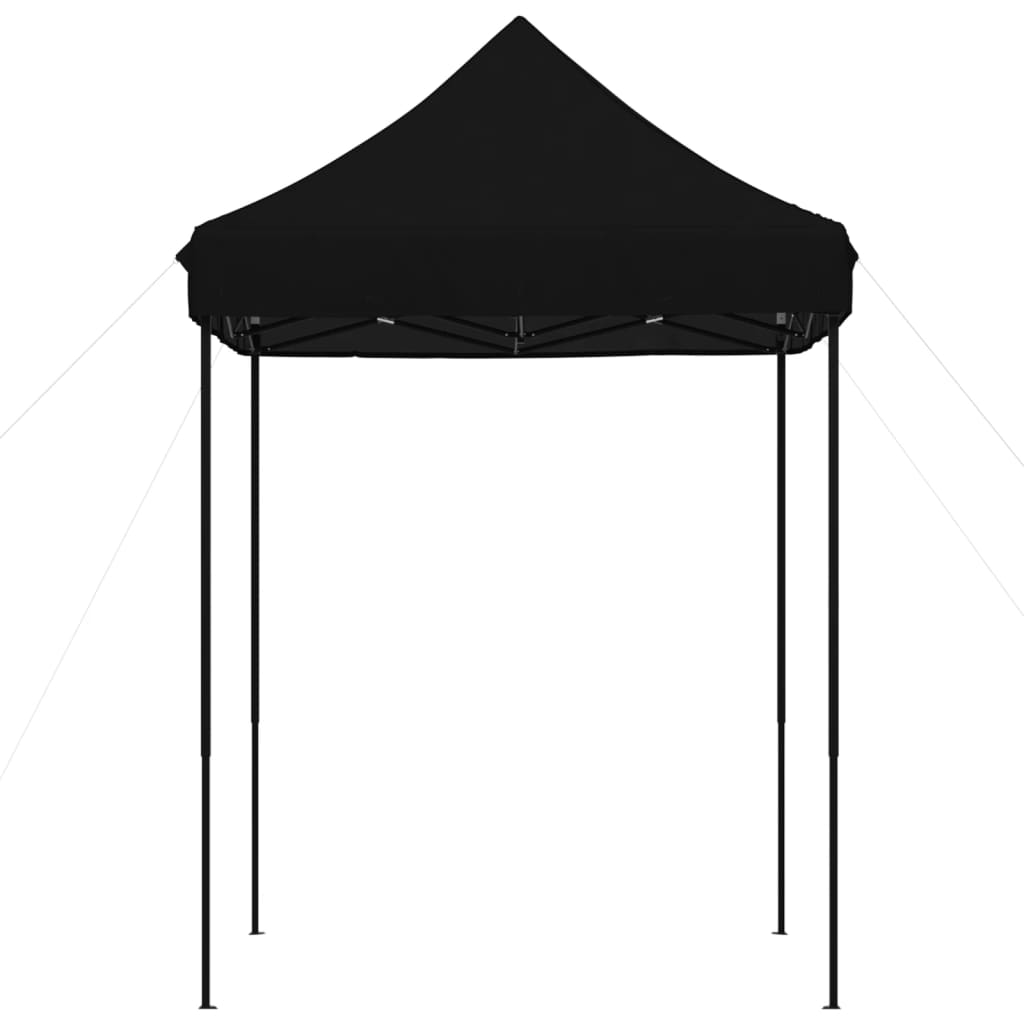 Foldable Party Tent Pop-Up Black 200x200x306 cm