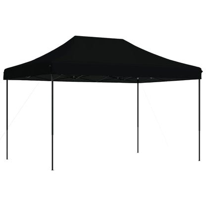 Foldable Party Tent Pop-Up Black 410x279x315 cm