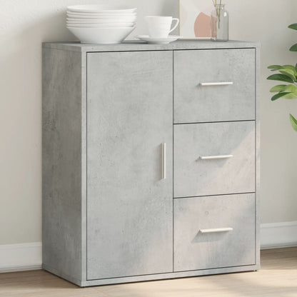 Sideboard Concrete Grey 60x31x70 cm Engineered Wood