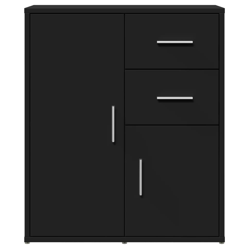 Sideboard Black 60x31x70 cm Engineered Wood