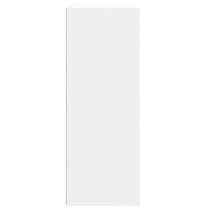 Sideboard White 60x31x84 cm Engineered Wood