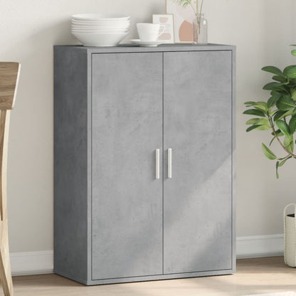 Sideboard Concrete Grey 60x31x84 cm Engineered Wood