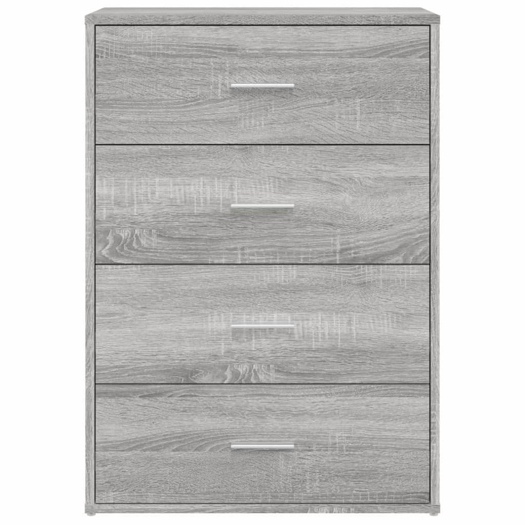 Sideboard Grey Sonoma 60x31x84 cm Engineered Wood