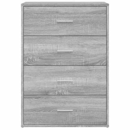 Sideboard Grey Sonoma 60x31x84 cm Engineered Wood