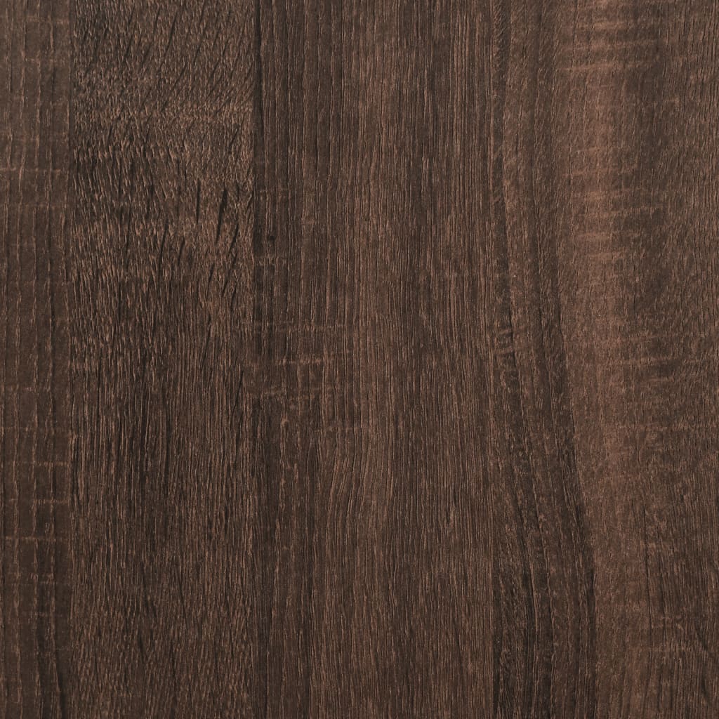 Sideboard Brown Oak 60x39x80 cm Engineered Wood