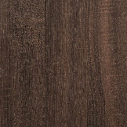 Sideboard Brown Oak 60x39x80 cm Engineered Wood