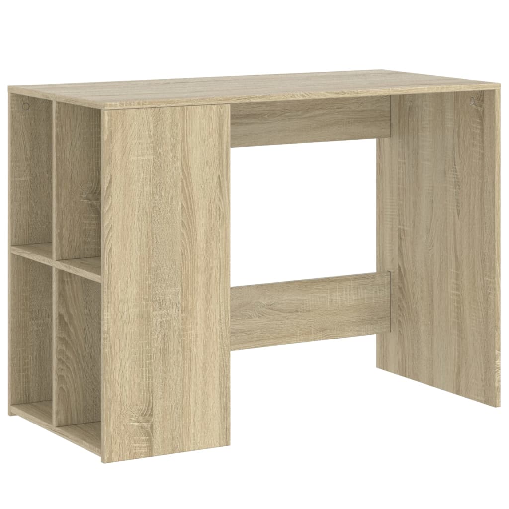 Desk Sonoma Oak 102x50x75 cm Engineered Wood