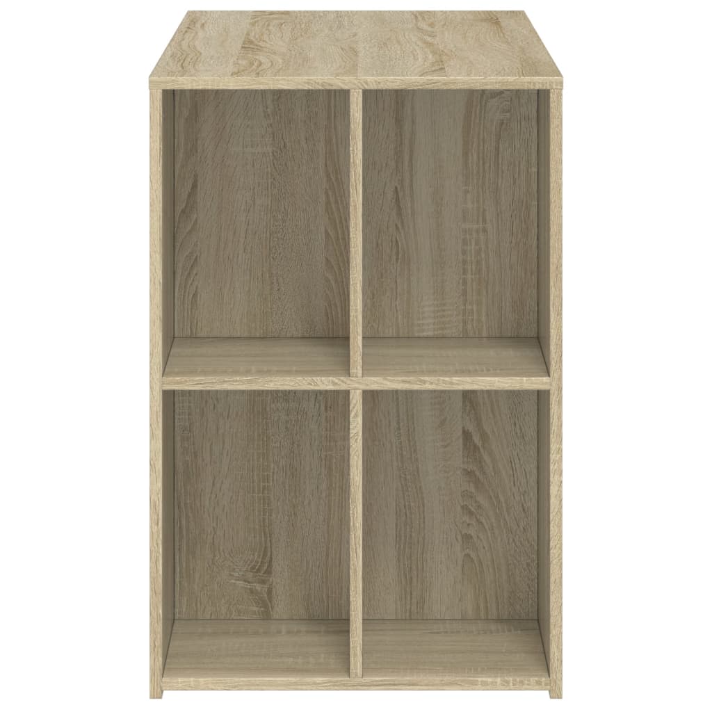 Desk Sonoma Oak 102x50x75 cm Engineered Wood