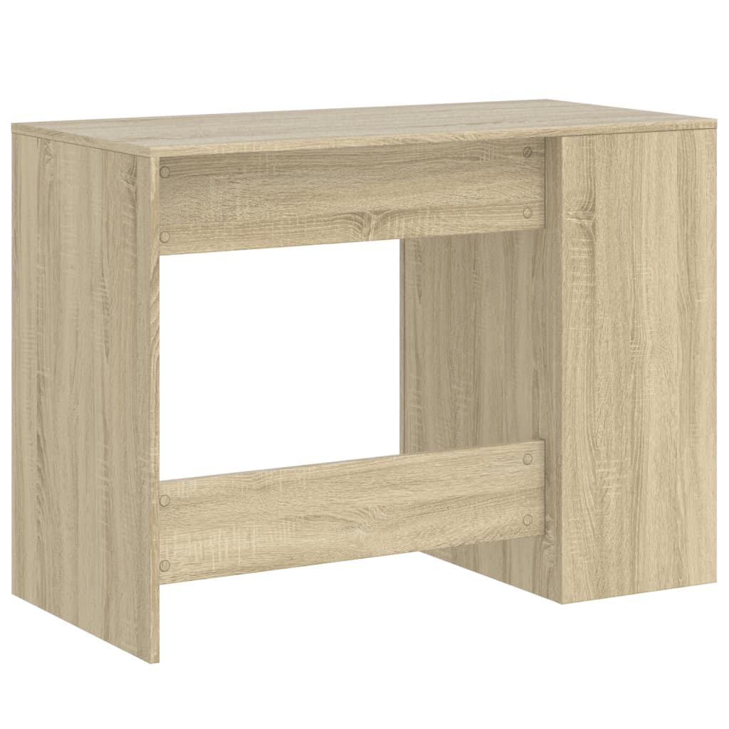 Desk Sonoma Oak 102x50x75 cm Engineered Wood