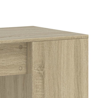 Desk Sonoma Oak 102x50x75 cm Engineered Wood