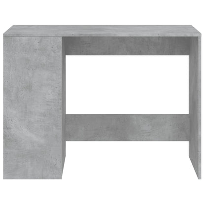 Desk Concrete Grey 102x50x75 cm Engineered Wood