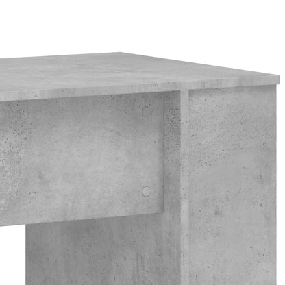 Desk Concrete Grey 140x50x75 cm Engineered Wood