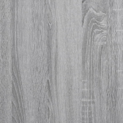 Desk Grey Sonoma 140x50x75 cm Engineered Wood