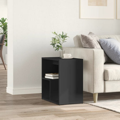 Side Table Black 50x30x50 cm Engineered Wood