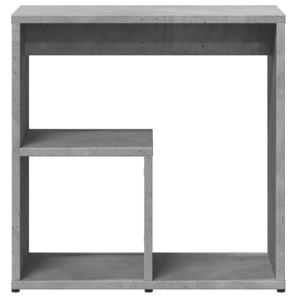 Side Tables 2 pcs Concrete Grey 50x30x50 cm Engineered Wood