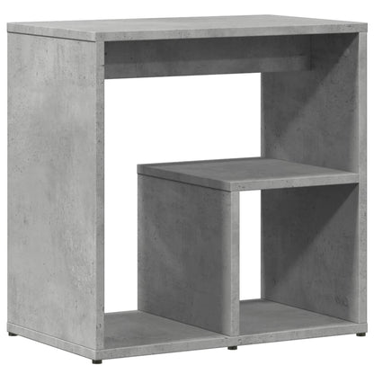 Side Tables 2 pcs Concrete Grey 50x30x50 cm Engineered Wood