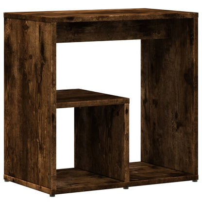 Side Tables 2 pcs Smoked Oak 50x30x50 cm Engineered Wood