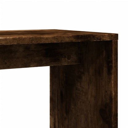 Side Tables 2 pcs Smoked Oak 50x30x50 cm Engineered Wood