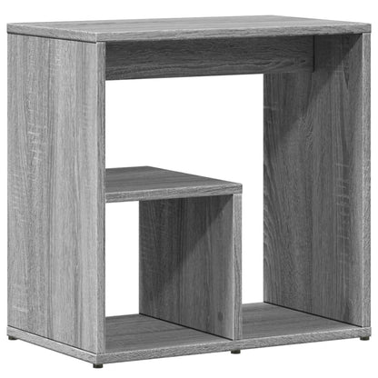 Side Table Grey Sonoma 50x30x50 cm Engineered Wood