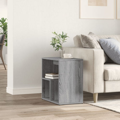 Side Table Grey Sonoma 50x30x50 cm Engineered Wood