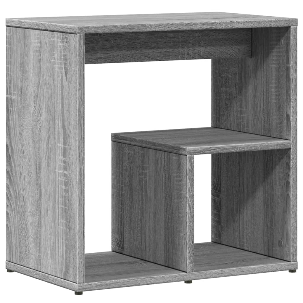 Side Table Grey Sonoma 50x30x50 cm Engineered Wood