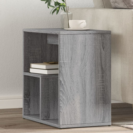 Side Table Grey Sonoma 50x30x50 cm Engineered Wood