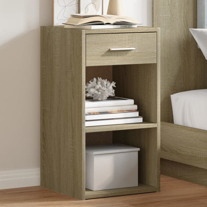 Bedside Cabinets 2 pcs Sonoma Oak 35x34x65 cm Engineered Wood