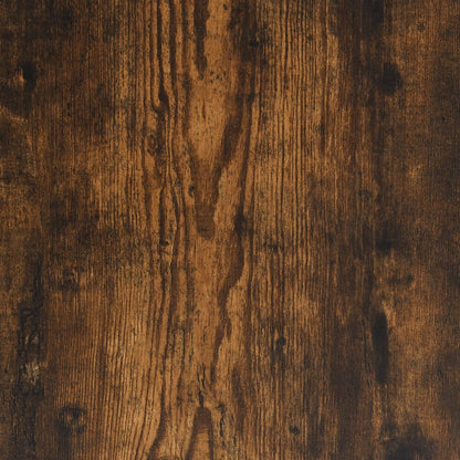 Bedside Cabinet Smoked Oak 35x34x65 cm Engineered Wood