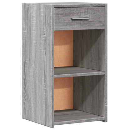 Bedside Cabinet Grey Sonoma 35x34x65 cm Engineered Wood