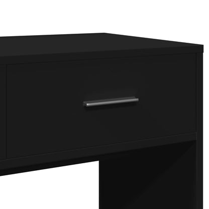 Dressing Table with Mirror Black 80x39x80 cm