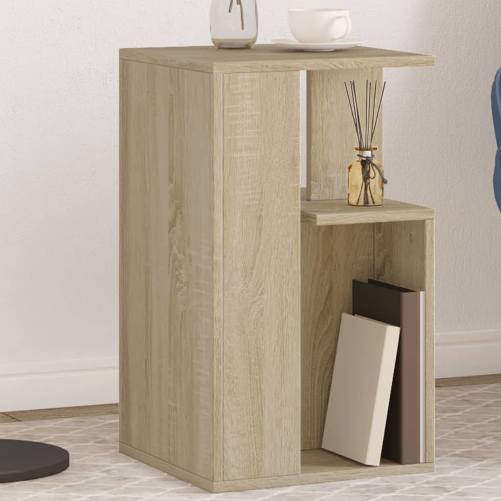 Side Table Sonoma Oak 35x35x60 cm Engineered Wood