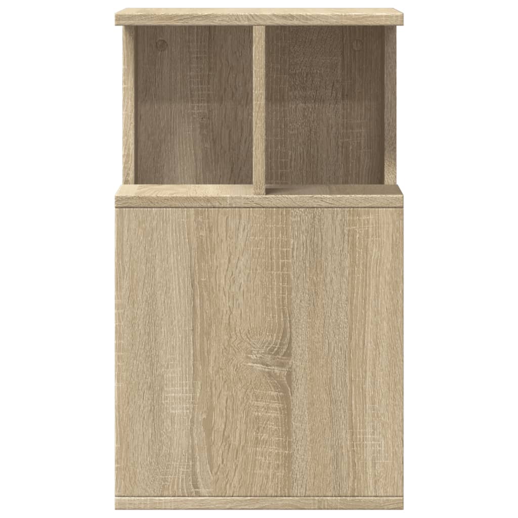 Side Table Sonoma Oak 35x35x60 cm Engineered Wood