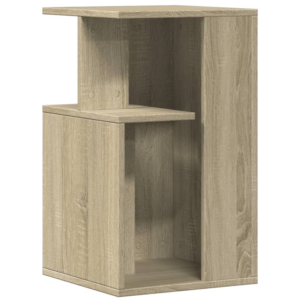 Side Table Sonoma Oak 35x35x60 cm Engineered Wood