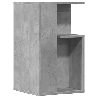 Side Table Concrete Grey 35x35x60 cm Engineered Wood