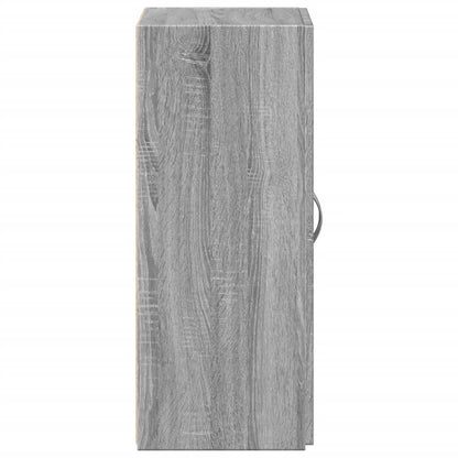 File Cabinet Grey Sonoma 60x32x77.5 cm Engineered Wood