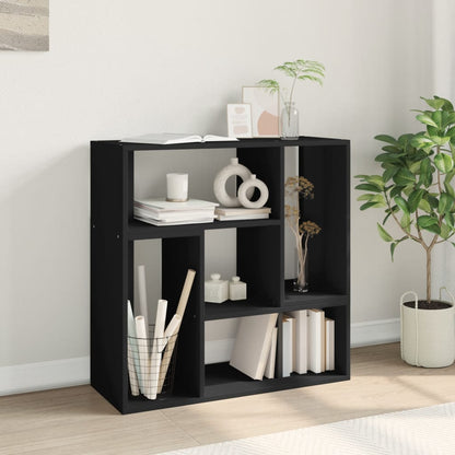 TV Cabinets 2 pcs Black 75x30x50 cm Engineered Wood