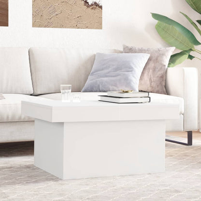 Coffee Table White 100x55x40 cm Engineered Wood